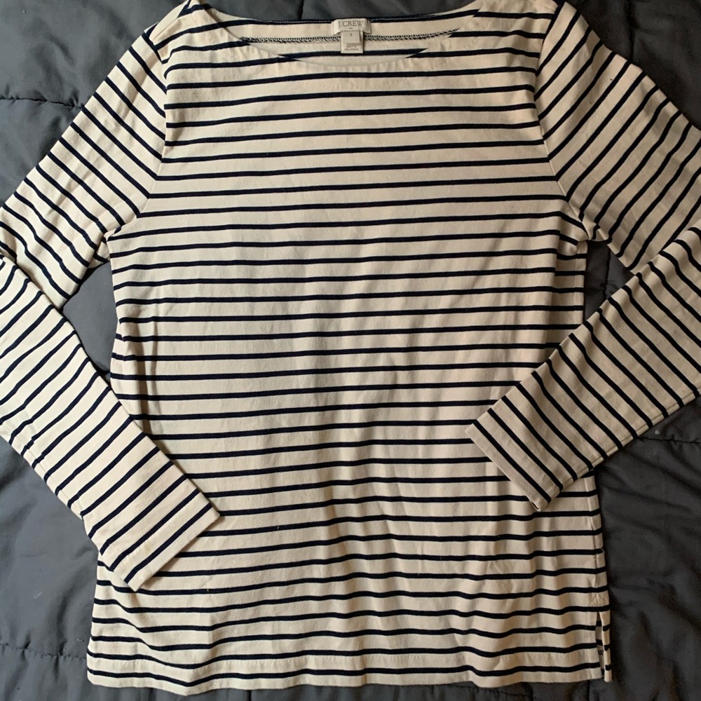 JCrew Striped Tee